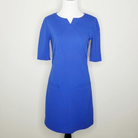 Cynthia Steffe Nadya Blue Shift Dress 2 - Picture 7 of 7